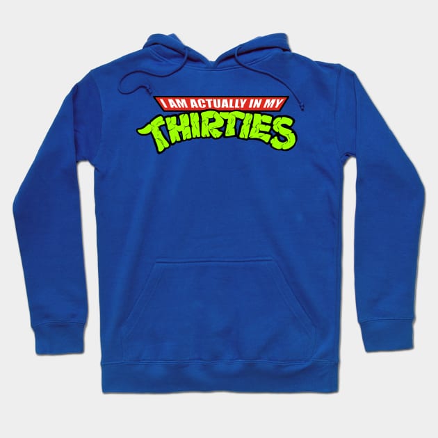 Teenage Mutant Ninja Thirties Hoodie by grungethemovie